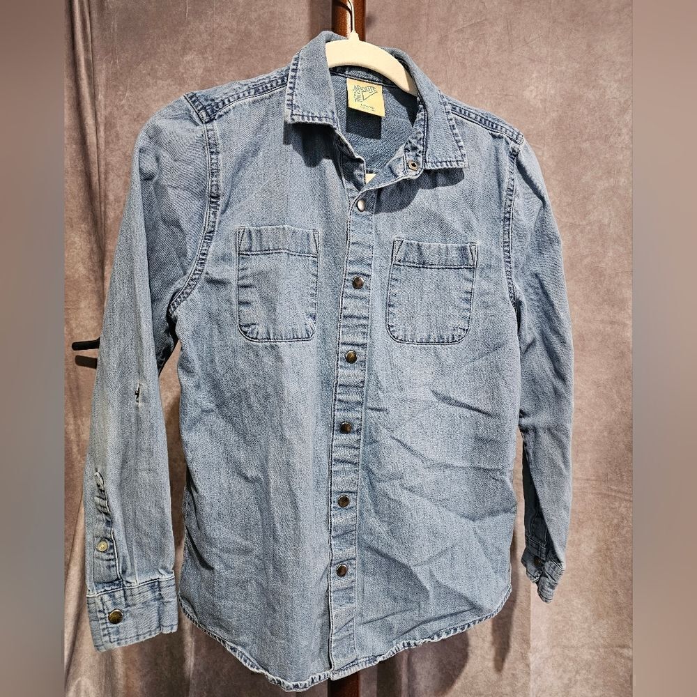 Girl's THERE ABOUTS Denim Jean Shirt Large (14/16)